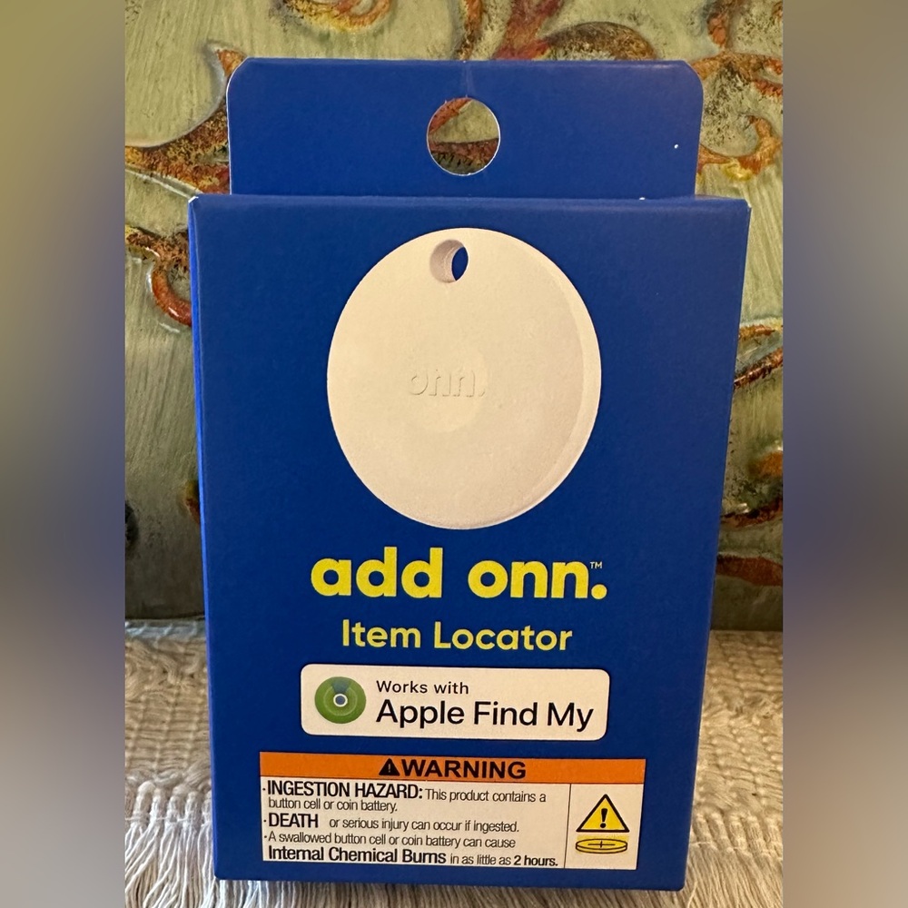 The Onn Item Locator; NIB; Works like Apple Air Tag
